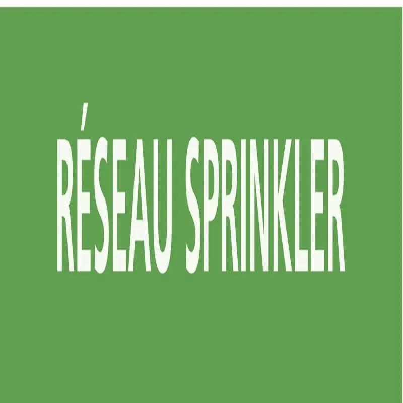 Panneau RÉSEAU SPRINKLER 156x26mm (20 Taliaplast 732806