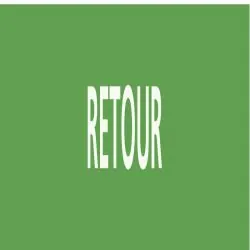 Panneau RETOUR 156X26 MARQUAGE TUYAUTE Taliaplast 732807