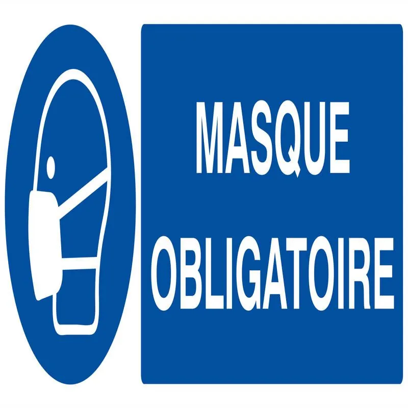 MASQUE OBLIGATOIRE 330X120 NOR Taliaplast 626525