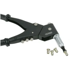 Coffret de pinces à rivets . écrous aveugles (insert) et chevilles tête pivotante KSTOOLS 150.9610 | 150.9610