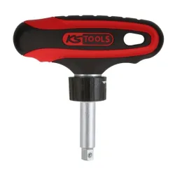 Tournevis ERGOTORQUEmax® poignée en T 1/4" à cliquet . 45 dents KSTOOLS 151.1109 | 151.1109
