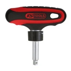 Tournevis ERGOTORQUEmax® poignée en T 1/4" à cliquet . 45 dents KSTOOLS 151.1109 | 151.1109