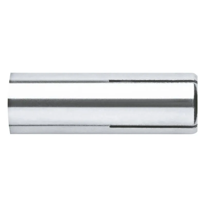 INDEX Cheville femelle avec cône interieur pour charges lourdes Zinguée (M20 x 80 Ø25 25 pièces.) HENOM20