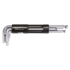 Jeu de 8 clés mâles 6 pans à tête sphérique longues . 5/64" à 3/8" KSTOOLS 151.2130 | 151.2130