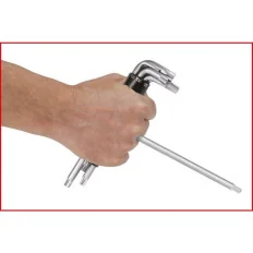 Jeu de 8 clés mâles TORX® longue . T10 à T50 KSTOOLS 151.2300 | 151.2300
