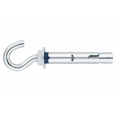 INDEX Cheville anti-rotation pour charges moyennes Crochet (M8 x 60 Ø10 100 pièces.) ACHG10C | ACHG10C