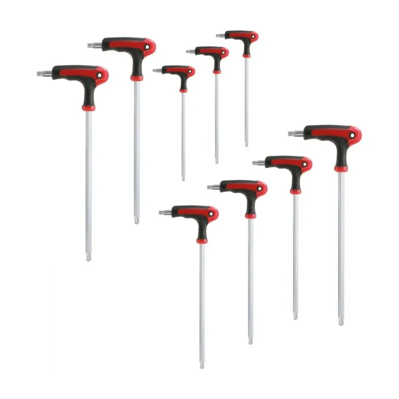Jeu de 9 clés mâles TORX tête sphérique à poignée en T KSTOOLS 151.8185 | 151.8185 Jeu de 9 clés mâles TORX tête sphérique à poignée en T KSTOOLS 151.8185 | 151.8185