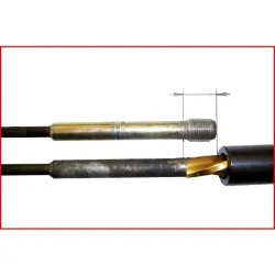 Jeu d'extraction de bougies de préchauffage (M8) . 8pcs KSTOOLS 152.1020 | 152.1020