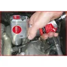 Coffret clé à chocs vibrante 1/4" 10-40Nm pour bougies de préchauffage - 5pcs KSTOOLS 152.1060 | 152.1060