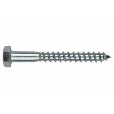 INDEX Tirefond à visser pour bois et aggloméré. Tête hexagonale Zingué (5 x 50 200 pièces.) TB05050 | TB05050