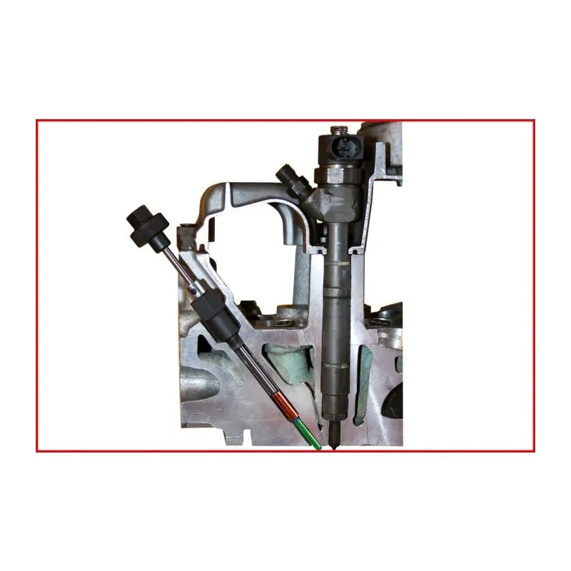 Alésoir 3 en 1 pour bougies de préchauffage M10 x 1 .25 KSTOOLS 152.1124 | 152.1124 Alésoir 3 en 1 pour bougies de préchauffage M10 x 1 .25 KSTOOLS 152.1124 | 152.1124