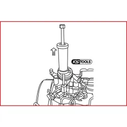 Coffret extracteur d'injecteurs FSI pour VAG KSTOOLS 152.1350 | 152.1350