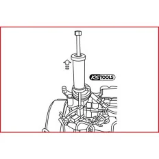 Coffret extracteur d'injecteurs FSI pour VAG KSTOOLS 152.1350 | 152.1350