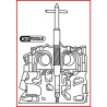 Outil de nettoyage de siège d'injecteurs pour BMW M47 KSTOOLS 152.1387 | KSTOOLS