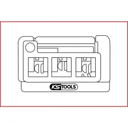 Extracteur universel de cosses pour connecteurs plats et Faston - 1 .6 mm KSTOOLS 154.0012 | 154.0012