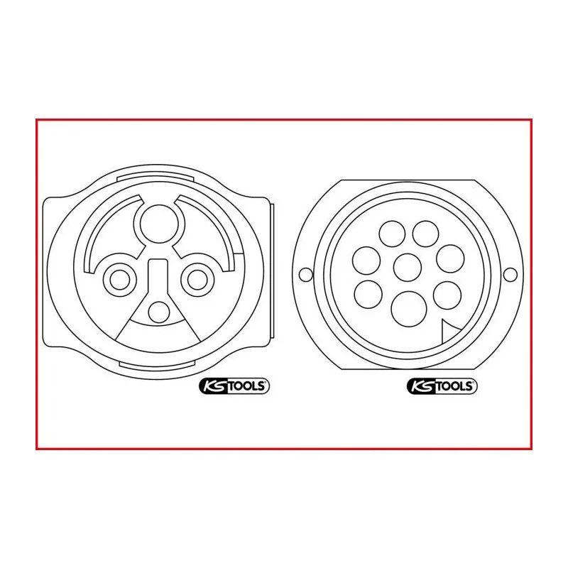 Extracteur universel de cosses pour connecteurs plats et ronds - 1 .5 / 3 .5 mm KSTOOLS 154.0013 | 154.0013