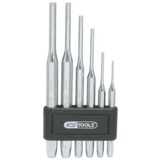 Jeu de chasses goupilles chromées - 6 pièces KSTOOLS 156.0150 | 156.0150