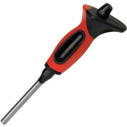 Chasse-goupille bruni octogonal . poignée bi-matière . 2 mm . Longueur 150mm KSTOOLS 156.0211 | 156.0211