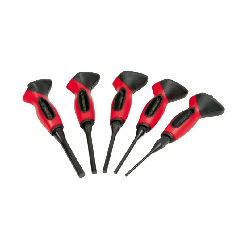 Jeu de chasses goupilles brunis avec poignée . 5 pcs KSTOOLS 156.0221 | 156.0221 Jeu de chasses goupilles brunis avec poignée . 5 pcs KSTOOLS 156.0221 | 156.0221
