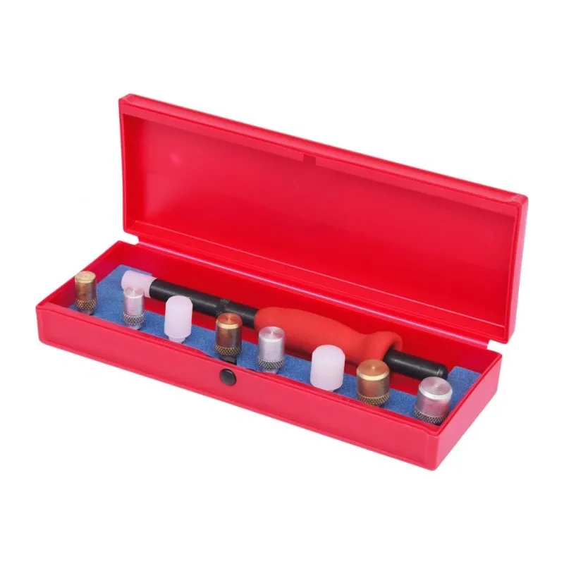 Coffret de jets sans rebons à poignée grip . avec 9 embouts 10 . 12 et 14 mm KSTOOLS 156.0440 | 156.0440 Coffret de jets sans rebons à poignée grip . avec 9 embouts 10 . 12 et 14 mm KSTOOLS 156.0440 | 156.0440