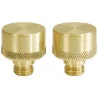 Lot de 2 embouts soft punch laiton Ø 25mm - Sachet - KSTOOLS 156.0463 | 156.0463