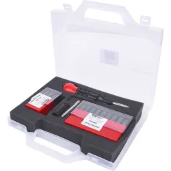 Coffret de chiffres et lettres à frapper avec pointeau automatique KSTOOLS 156.0465 | 156.0465