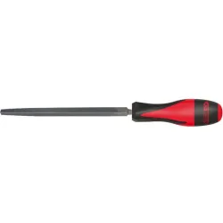 Lime triangulaire bâtarde emmanchée . L.300 mm KSTOOLS 157.0427 | 157.0427