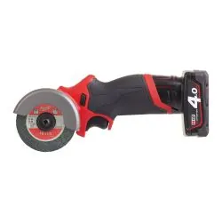 MILWAUKEE MEULEUSE D'ANGLE 76MM 12 VOLTS FUEL M12 FCOT-0