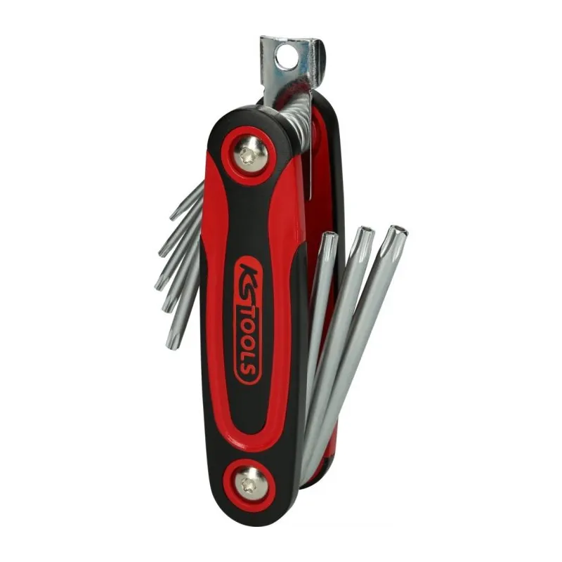 Jeu de 8 clés mâles TORX® percé sur monture KSTOOLS 158.3530 | 158.3530 Jeu de 8 clés mâles TORX® percé sur monture KSTOOLS 158.3530 | 158.3530