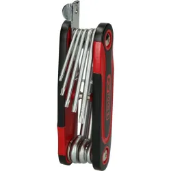 Jeu de 8 clés mâles TORX® percé sur monture KSTOOLS 158.3530 | 158.3530