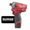 MILWAUKEE VISSEUSE A CHOCS 12 VOLTS FUEL M12 FQID-0