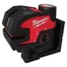 MILWAUKEE LASER 4 LIGNES AVEC 4 POINTS 12 VOLTS M12