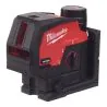 MILWAUKEE LASER 2 LIGNES AVEC APPLOMB 12 VOLTS M12 CLLP-0C