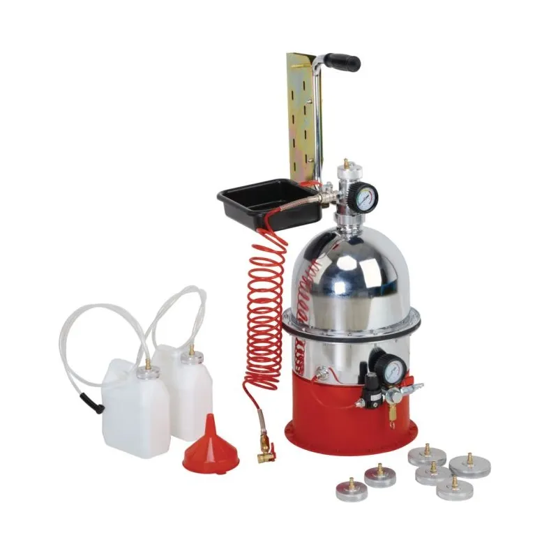 Purgeur de freins pneumatique KS-6 L-10 bars + 6 adaptateurs KSTOOLS 160.0008 | 160.0008 Purgeur de freins pneumatique KS-6 L-10 bars + 6 adaptateurs KSTOOLS 160.0008 | 160.0008