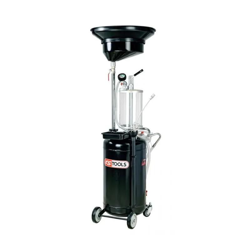 Récupérateur d’huile par gravité et aspiration 90L avec bol de contrôle KSTOOLS 160.0023 | 160.0023 Récupérateur d’huile par gravité et aspiration 90L avec bol de contrôle KSTOOLS 160.0023 | 160.0023