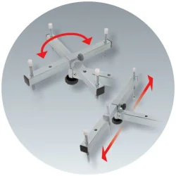 Traverse support universelle pour moteur / boite de vitesse KSTOOLS 160.0090 | 160.0090