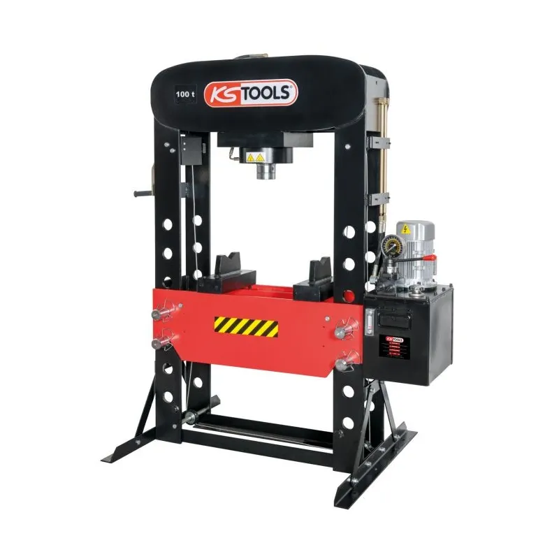 Presse hydraulique d'atelier 100t motorisée KSTOOLS 160.0117 | 160.0117 Presse hydraulique d'atelier 100t motorisée KSTOOLS 160.0117 | 160.0117