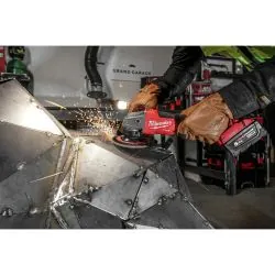 MILWAUKEE MEULEUSE D'ANGLE 125MM 18 VOLTS FUEL ONE KEY M18