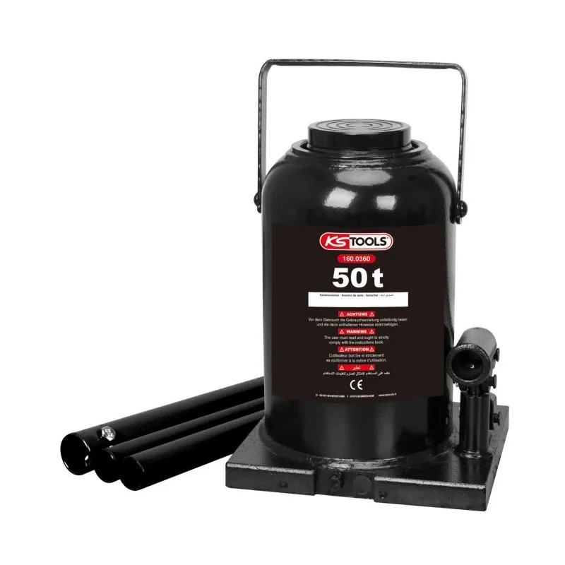 Cric bouteille hydraulique . 50t KSTOOLS 160.0360 | 160.0360 Cric bouteille hydraulique . 50t KSTOOLS 160.0360 | 160.0360