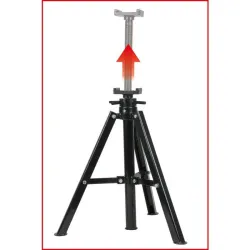 Chandelle basse 12t à vis . H. maxi 710mm KSTOOLS 160.0441 | 160.0441