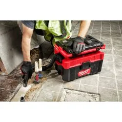 MILWAUKEE ASPIRATEUR EAU ET POUSSIÈRES PACKOUT 18 VOLTS M18