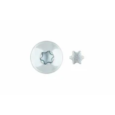 INDEX Vis inviolable. Empreinte TX Étoile pour tête inviolable. Zinguée (ZINC 100 pièces.) ESTRINV40Z | ESTRINV40Z