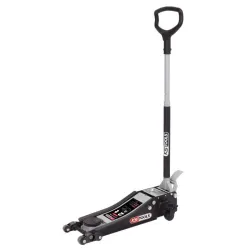 Cric hydraulique extra-bas acier ULTIMATE 2T avec double-roues avant KSTOOLS 161.0372 | 161.0372
