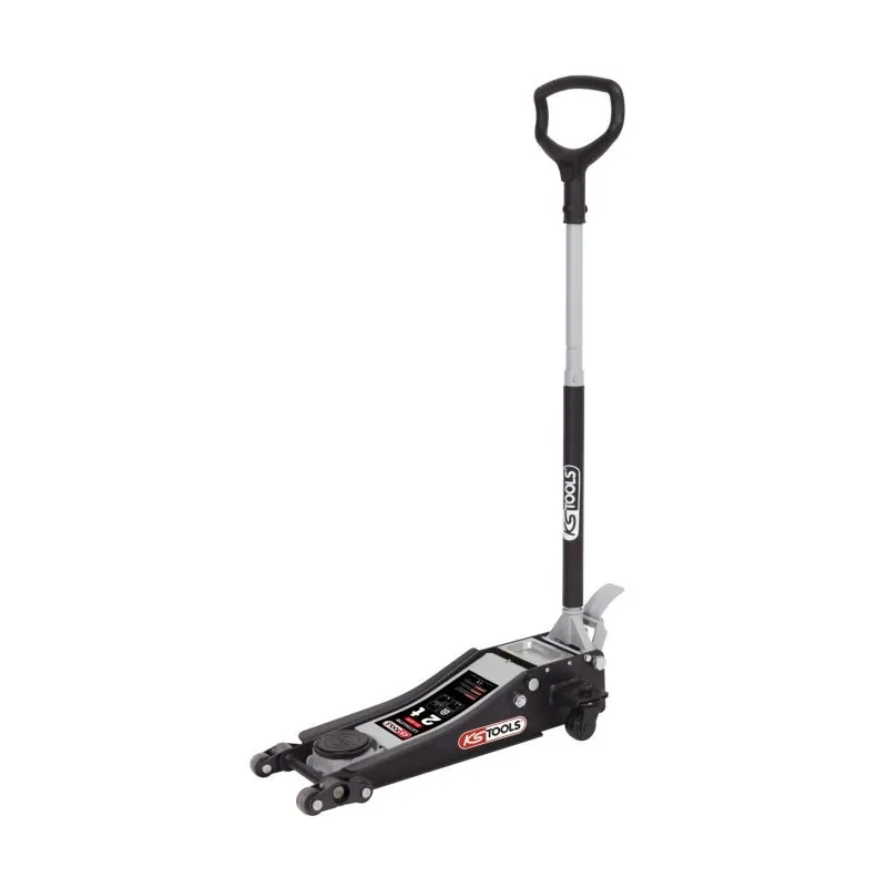 Cric hydraulique extra-bas acier ULTIMATE 2T avec double-roues avant KSTOOLS 161.0372 | 161.0372 Cric hydraulique extra-bas acier ULTIMATE 2T avec double-roues avant KSTOOLS 161.0372 | 161.0372