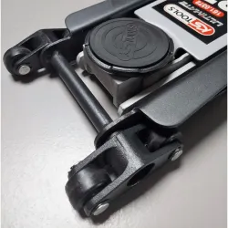 Cric hydraulique extra-bas acier ULTIMATE 2T avec double-roues avant KSTOOLS 161.0372 | 161.0372