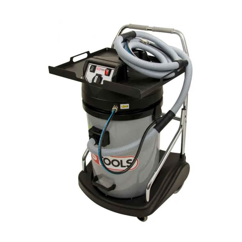 Centrale d'aspiration à cuve plastique 76L . 2600W KSTOOLS 165.0114 | 165.0114 Centrale d'aspiration à cuve plastique 76L . 2600W KSTOOLS 165.0114 | 165.0114