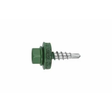 INDEX Vis autoperceuse acier-bois RAL 6005. Vert mousse (4,8 x 28 P14 6005 250 pièces.) AFVE144828 | AFVE144828