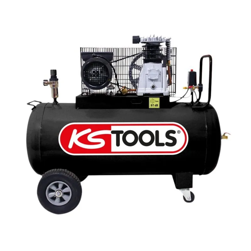 Compresseur sur cuve 200 L - 10 bar - 3 CV -220 V Mono KSTOOLS 165.0805 | 165.0805 Compresseur sur cuve 200 L - 10 bar - 3 CV -220 V Mono KSTOOLS 165.0805 | 165.0805