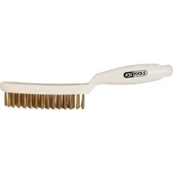 Brosse métallique à 3 rangées laiton . 285 mm KSTOOLS 201.2326 | 201.2326