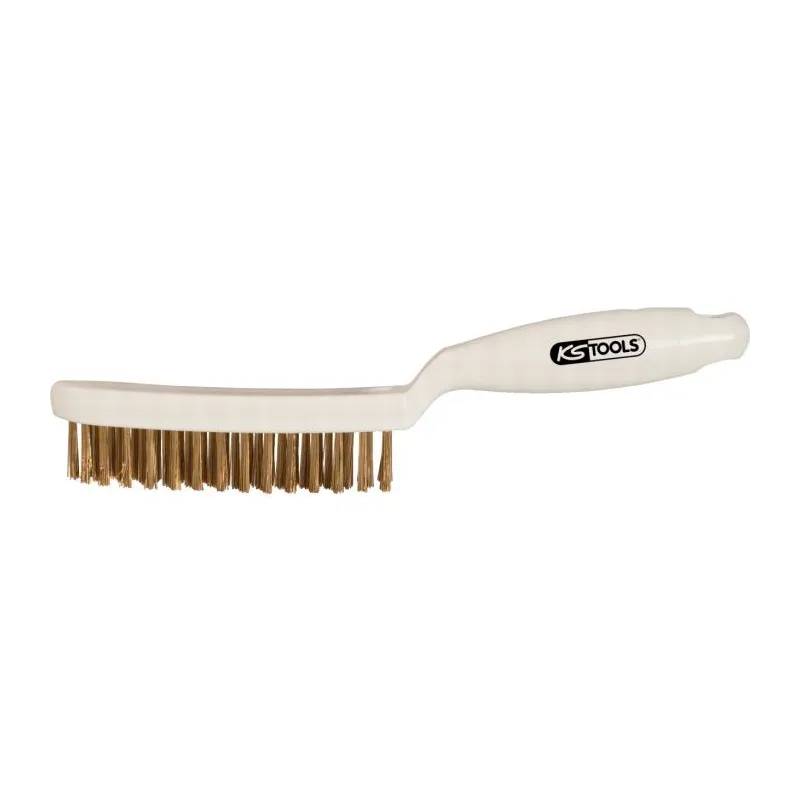Brosse métallique à 3 rangées laiton . 285 mm KSTOOLS 201.2326 | 201.2326 Brosse métallique à 3 rangées laiton . 285 mm KSTOOLS 201.2326 | 201.2326